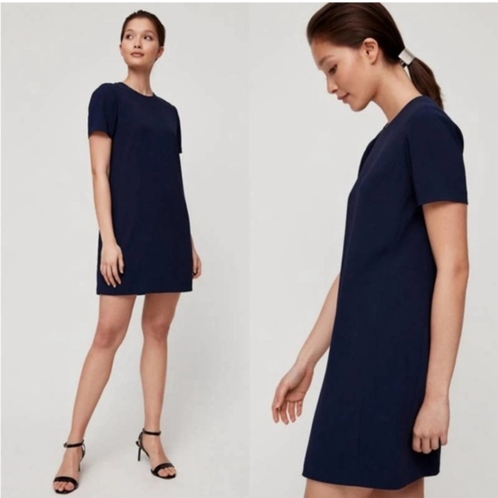Chic Black Aritzia Babaton shift Dress